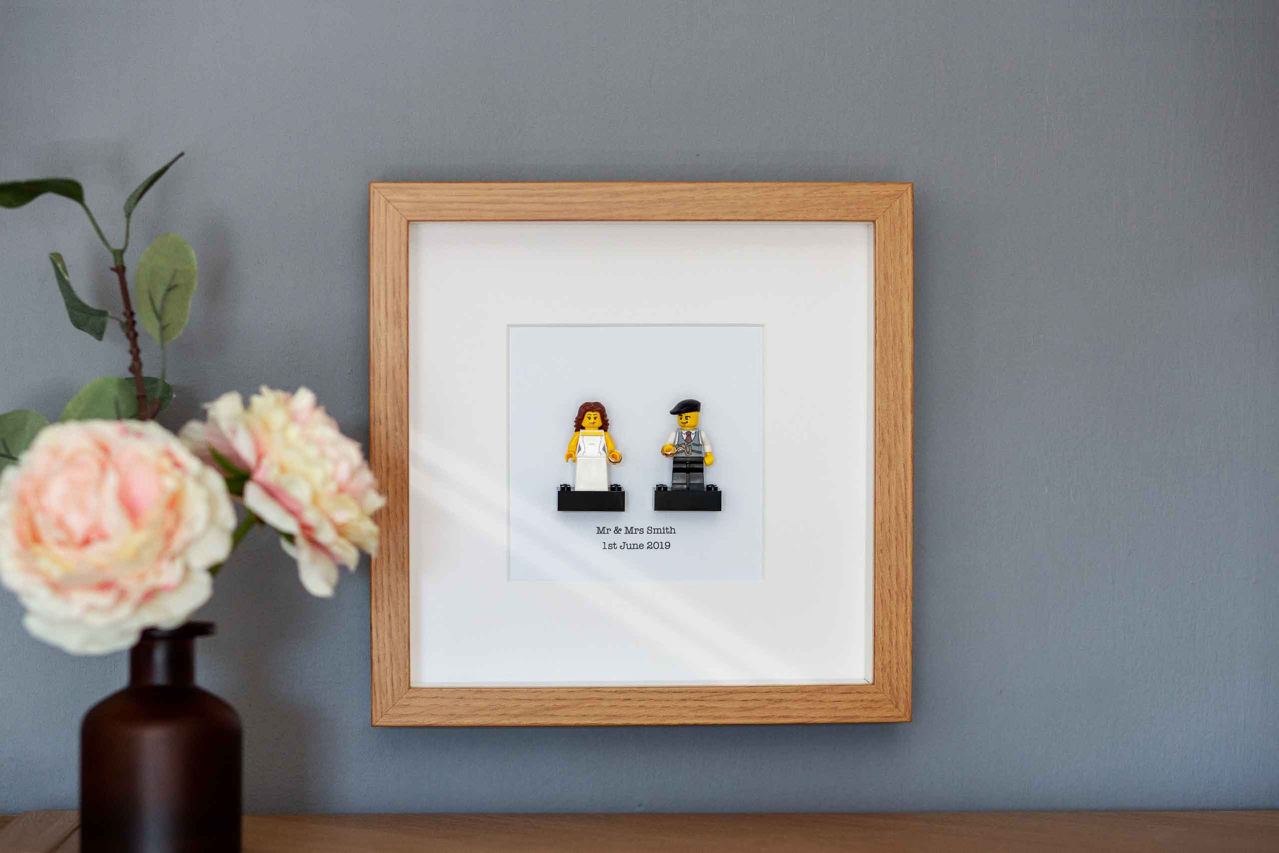 Couples in Love Personalized LEGO Figures / Create Your Own LEGO  Minifigures the Best Valentines Day / Anniversary Gift for Her & Him 