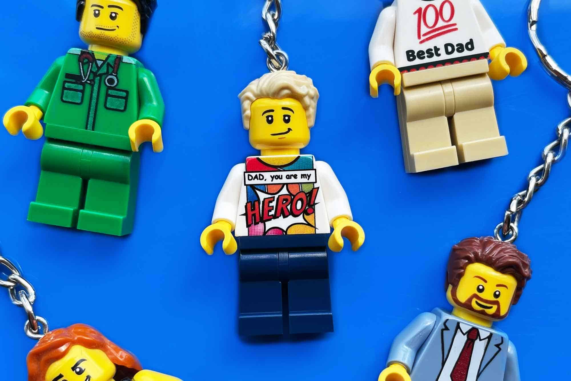 Turn your minifig into a keychain! - MINIFIG BUILDER –